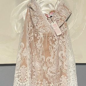 Brand new Southern fried chics short lace dress